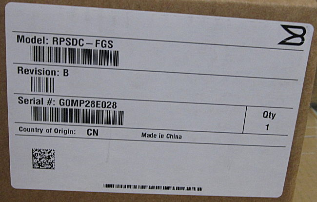 NEW Pull Brocade/Foundry RPSDC-FGS DC power Supply for All FGS Models