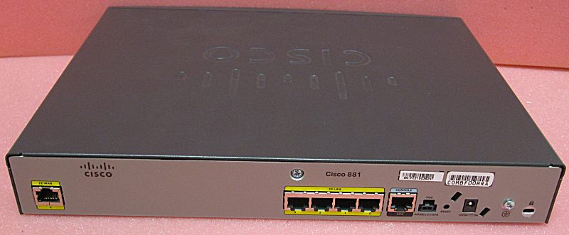 その他 Cisco Systems Router Cisco 881 Enet Sec Router w/Adv