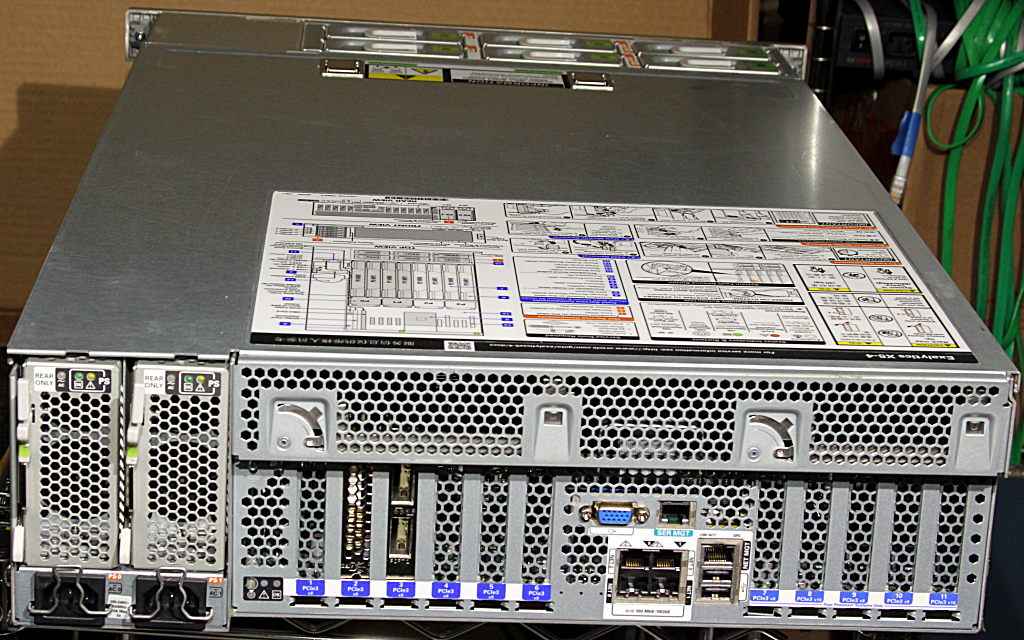 Sun Oracle EXALYTICS X5-4 7303163 4x Xeon E7-8895v3 2TB DRAM Dual Power ...